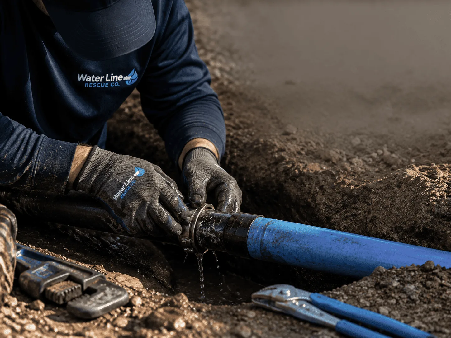 Why choose Water Line Repair in Delphos, KS